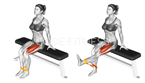 Бедрена екстензия от седеж с ластик