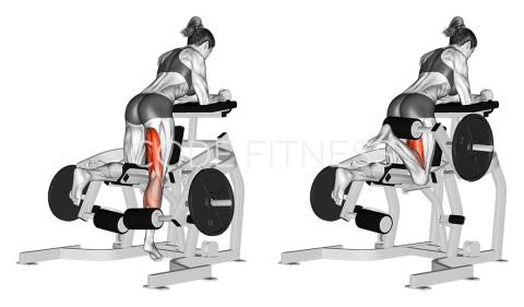 Сгъване на краката от коленна опора