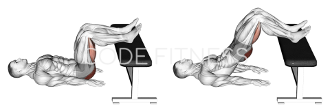 Глутеус мост с опора на пейка