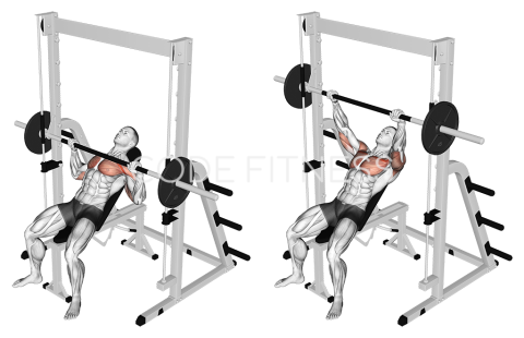 Smith Machine Incline Press
