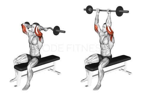 EZ-Bar Triceps Press